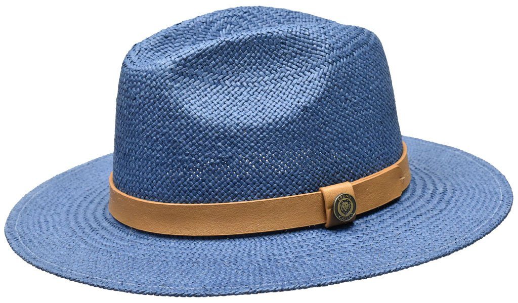 Cali Collection Hat Bruno Capelo Denim Blue/Brown X-Large 