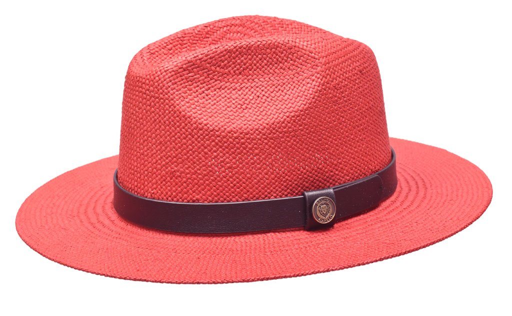Cali Collection Hat Bruno Capelo Red/Black Small 