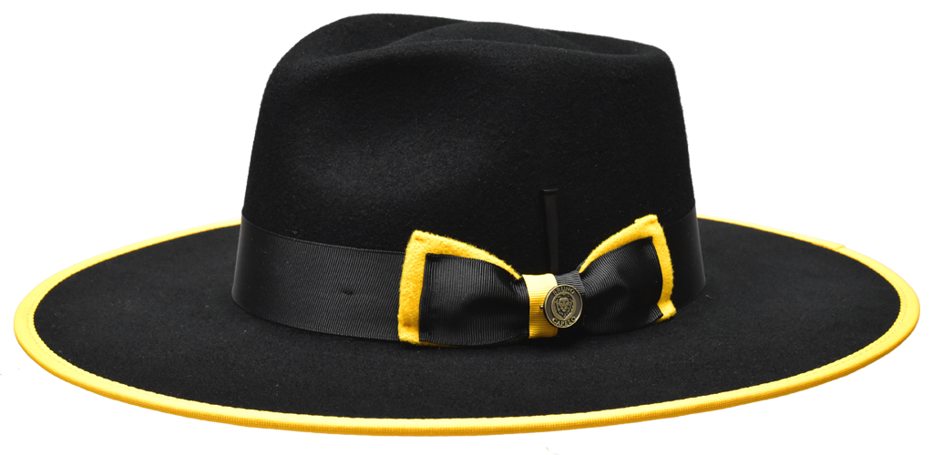 Cleveland Collection Hat Bruno Capelo Black/Gold Large 