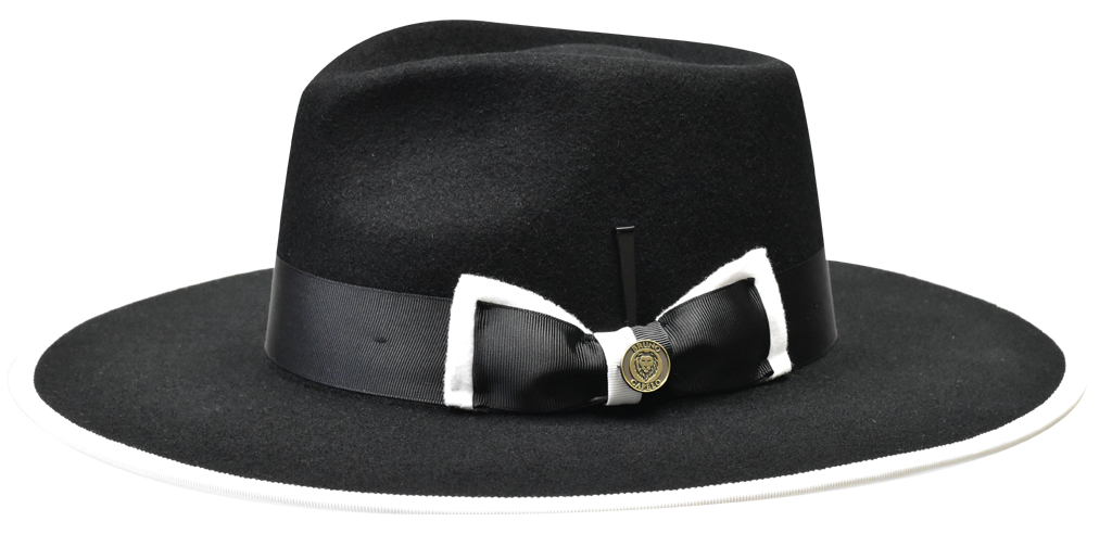 Cleveland Collection Hat Bruno Capelo Black/White Large 