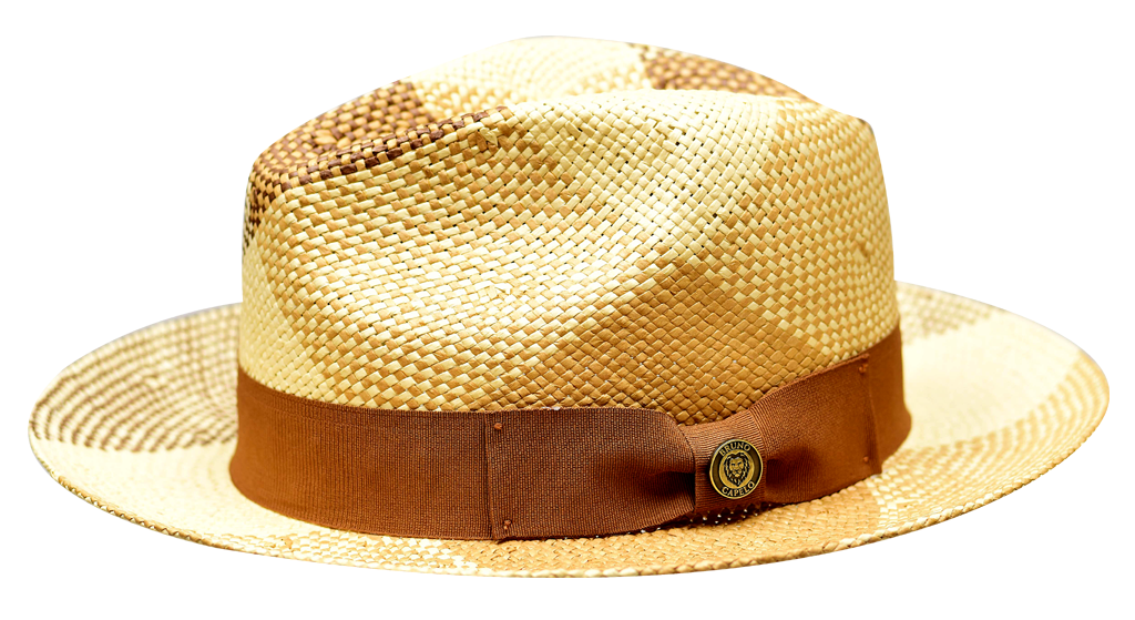 Cuban Collection Hats Bruno Capelo Cognac/Brown/Natural X-Large 