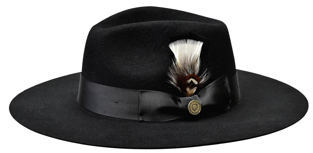 Duke Collection Hat Bruno Capelo Black Large 