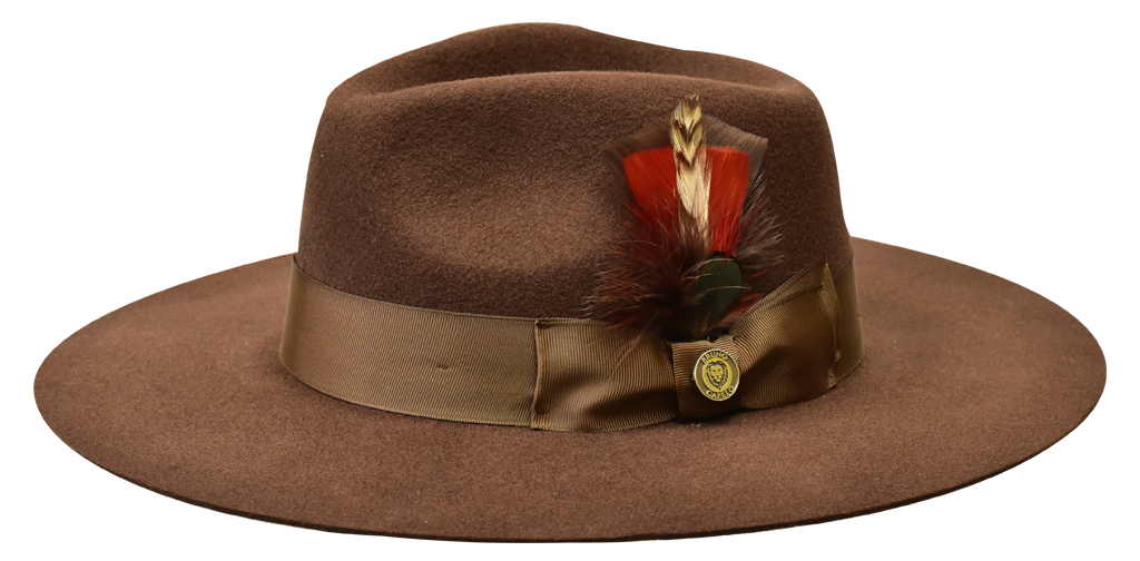 Duke Collection Hat Bruno Capelo Dark Brown Large 