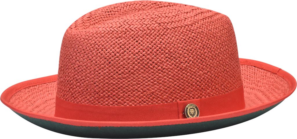 Empire Collection Hat Bruno Capelo Red/Cobalt Blue Small 