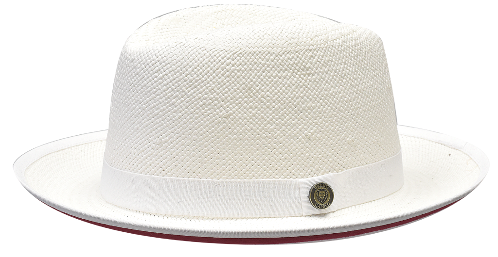 Empire Collection Hat Bruno Capelo White/Red Large 