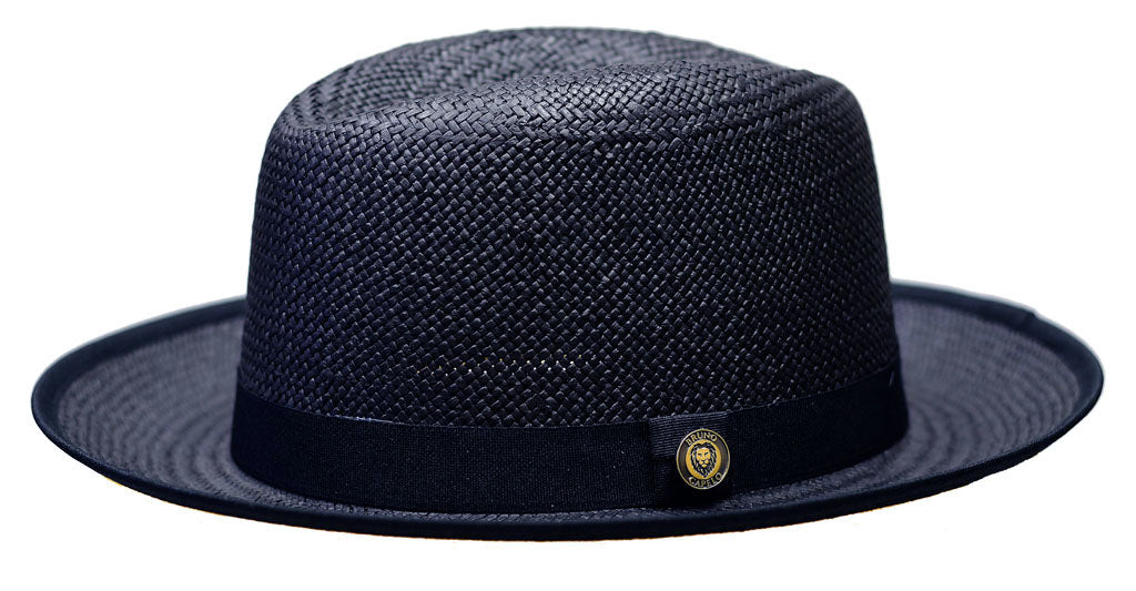 Empire Collection Hat Bruno Capelo Navy Blue/White Large 