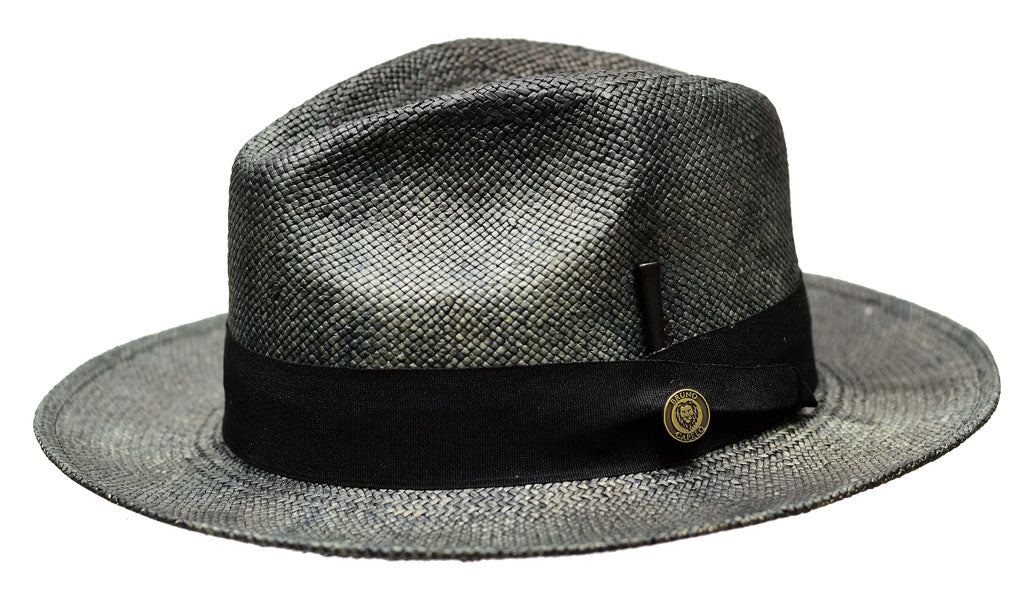 Escobar Collection Hat Bruno Capelo Black/Natural/Grey Medium 