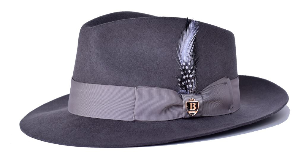 Fabio Collection Hat Bruno Capelo Steel Grey X-Large 