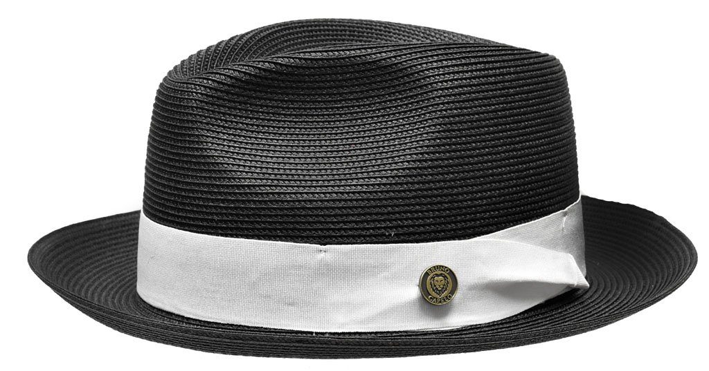 Francesco Collection Hat Bruno Capelo Black/White Large 