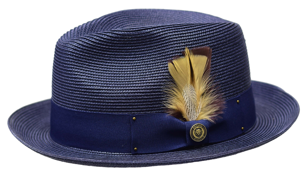 Franco Collection Hat Bruno Capelo Navy Blue Large 