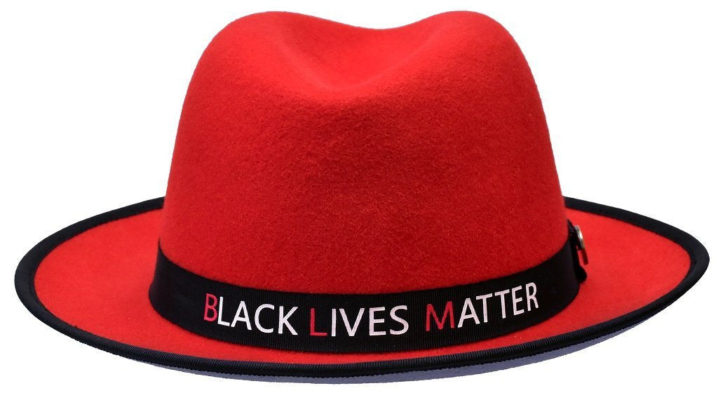 Black Lives Matter Collection Hat Bruno Capelo Medium Red/Charcoal 