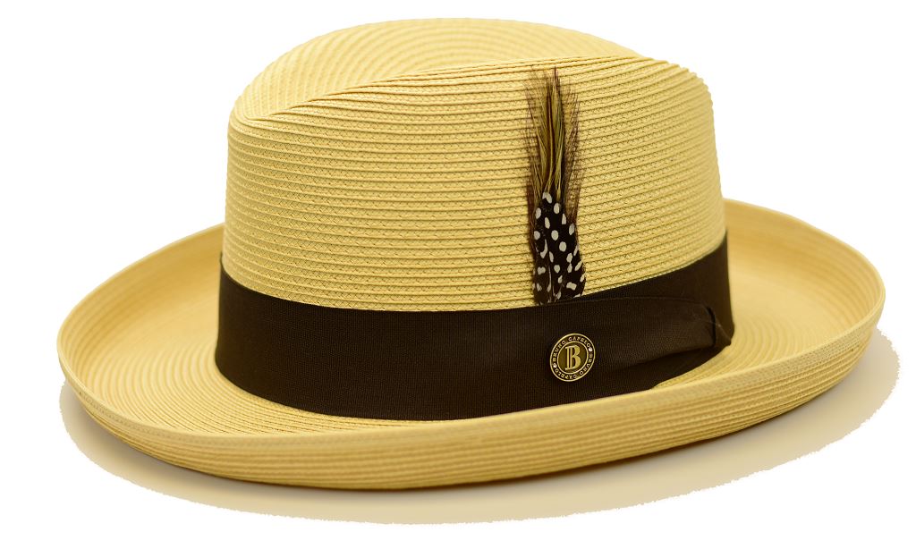 Godfather Collection Hat Bruno Capelo Natural/Brown X-Large 