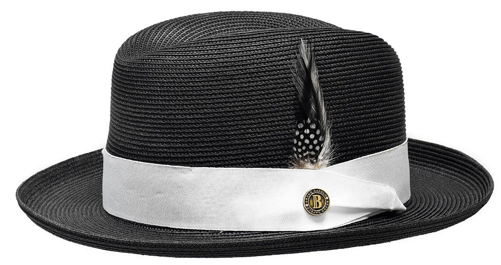 Godfather Collection Hat Bruno Capelo Black/White X-Large 