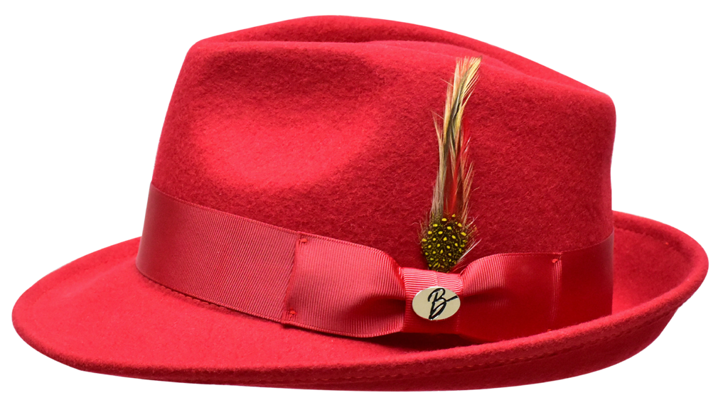 Hudson Collection Hat Bruno Capelo Red Large 