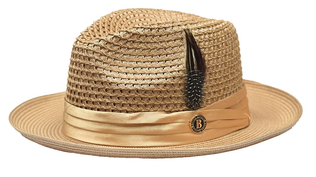 Julian Collection Hat Bruno Capelo Camel Small 