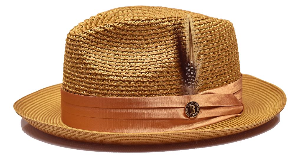 Julian Collection Hat Bruno Capelo Whiskey Brown Large 