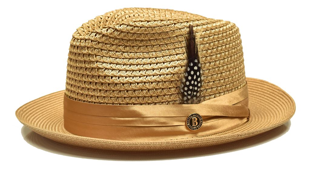 Julian Collection Hat Bruno Capelo Caramel Brown Small 