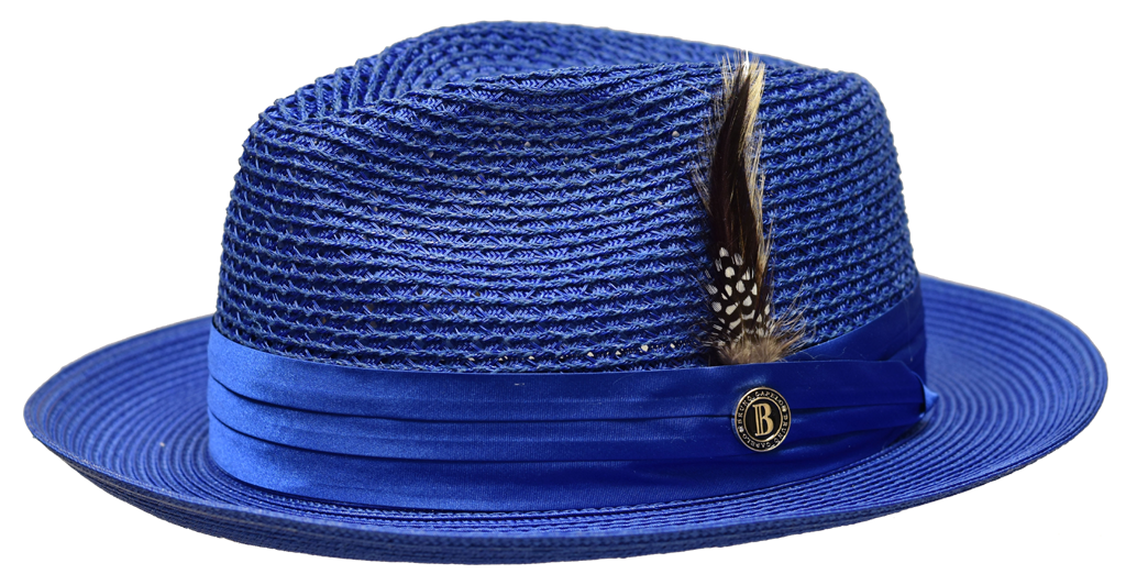 Julian Collection Hat Bruno Capelo Royal Blue Small 