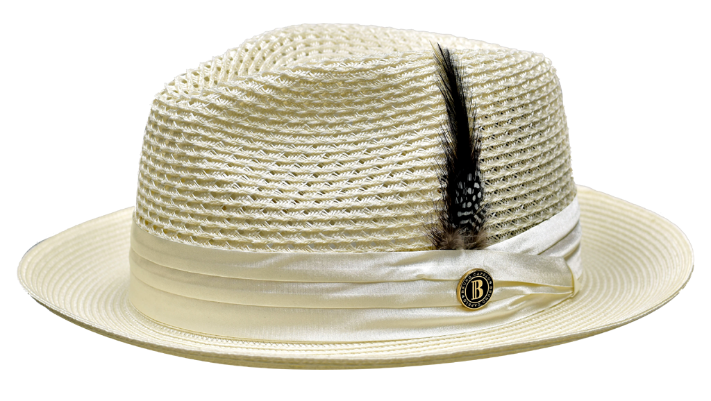 Julian Collection Hat Bruno Capelo Ivory Small 