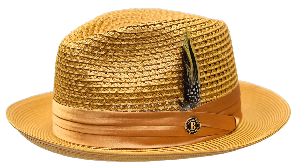 Julian Collection Hat Bruno Capelo Gold Large 