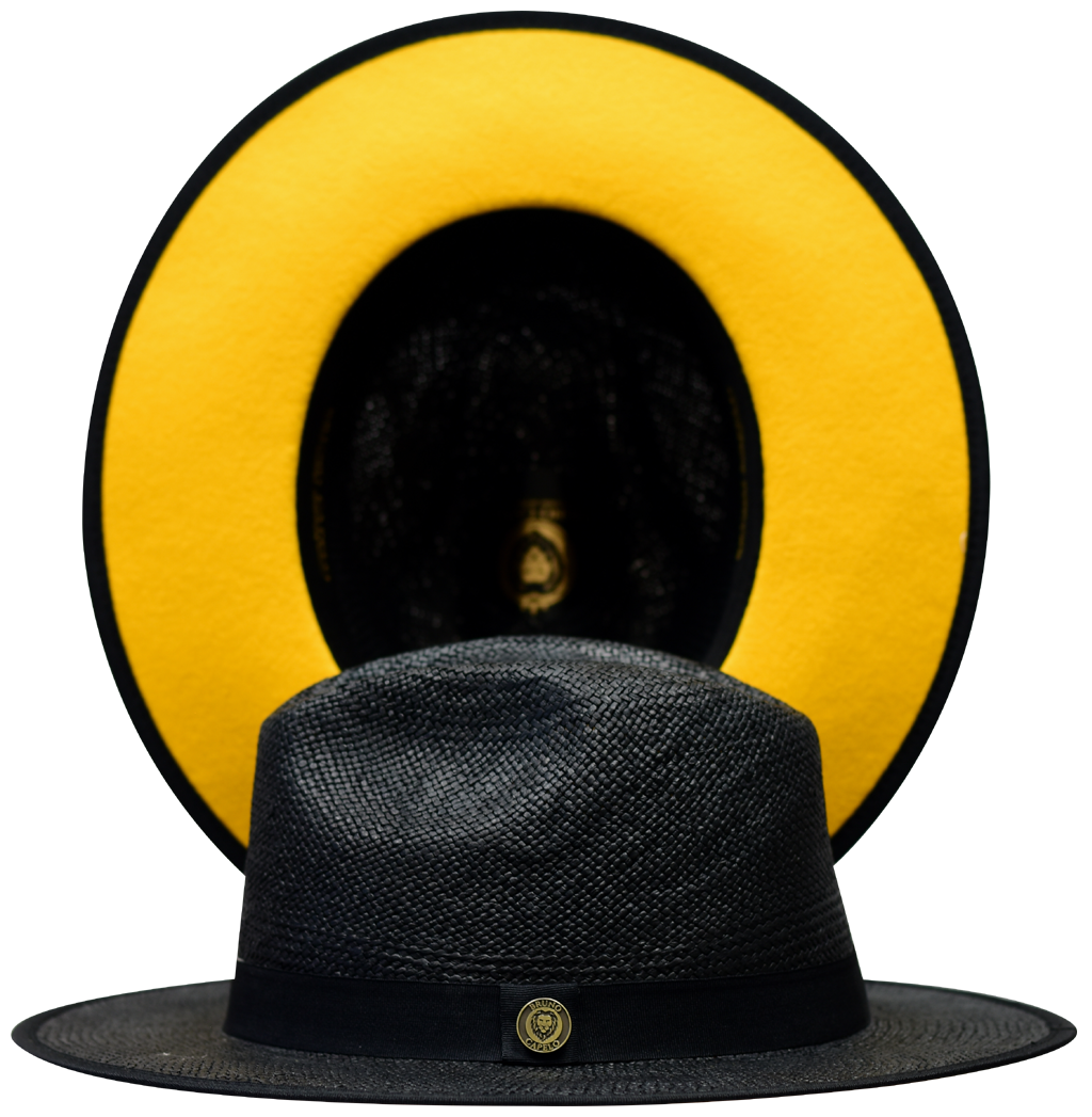 Kingdom Collection Hat Bruno Capelo Black/Gold Medium 