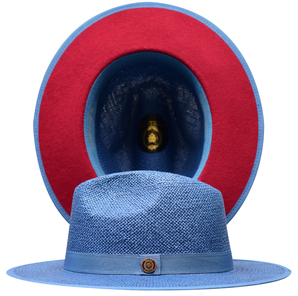 Kingdom Collection Hat Bruno Capelo Denim Blue/Red X-Large 