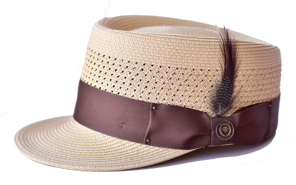 Legionnaire Collection Hat Bruno Capelo Natural/Brown Small 