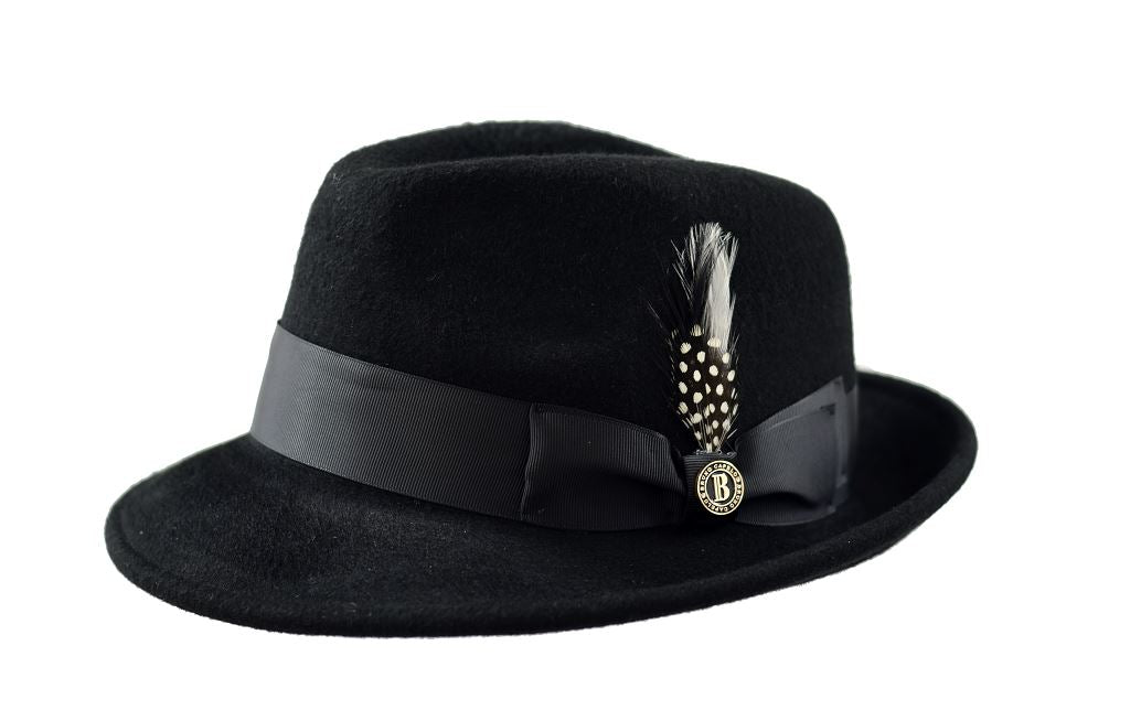 Lucious Collection Hat Bruno Capelo Black Small 