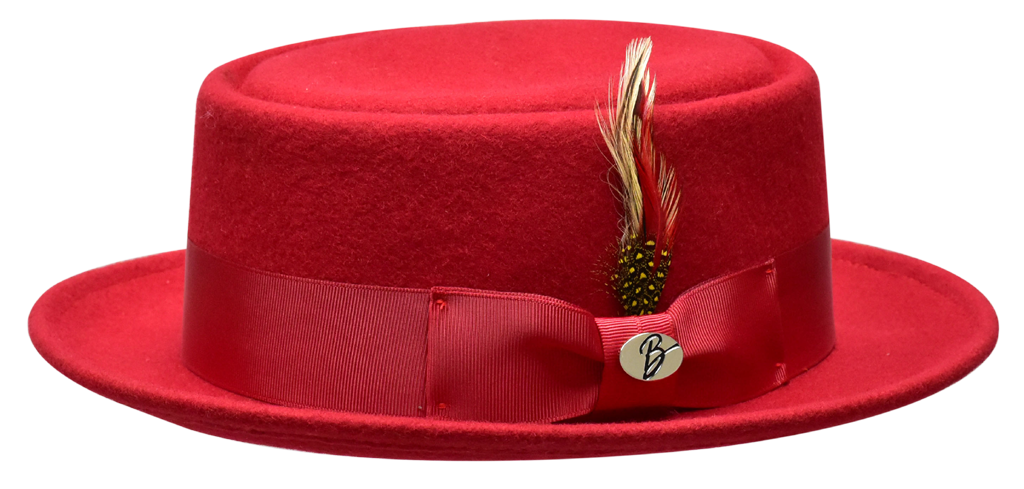 Maddox Collection Hat Bruno Capelo Red Small 