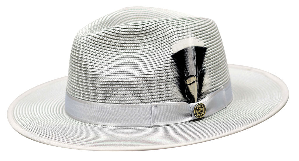 Michaelangelo Collection Hat Bruno Capelo Silver Grey Medium 