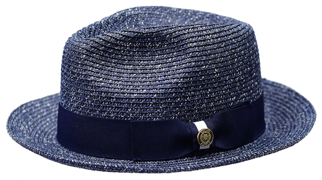 Piedmont Collection Hat Bruno Capelo Navy Blue Large 