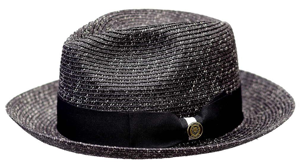 Piedmont Collection Hat Bruno Capelo Black White Large 