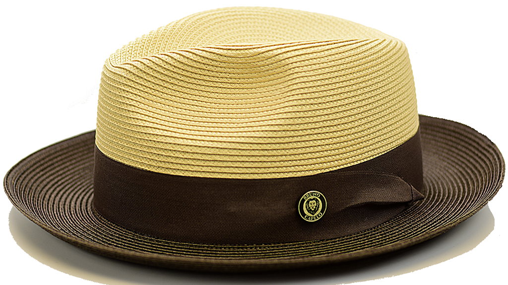 Salvatore Collection Hat Bruno Capelo Natural/Brown Large 