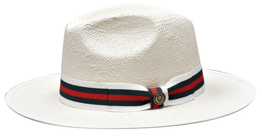 Ventino Collection Hat Bruno Capelo White-Red/Green Band Small 