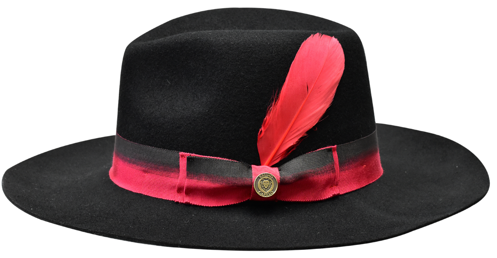 Warrior Collection Hat Bruno Capelo Black/Red Large 