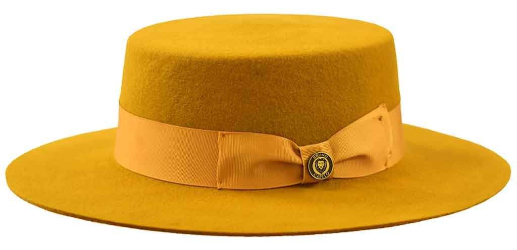 Zayden Collection Hat Bruno Capelo Mustard Small 